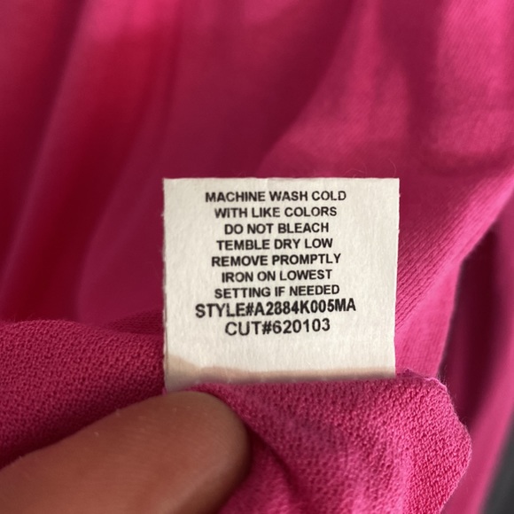 Kim & Cami Peek-a-Boo Cutout Jersey Top - Picture 8 of 8